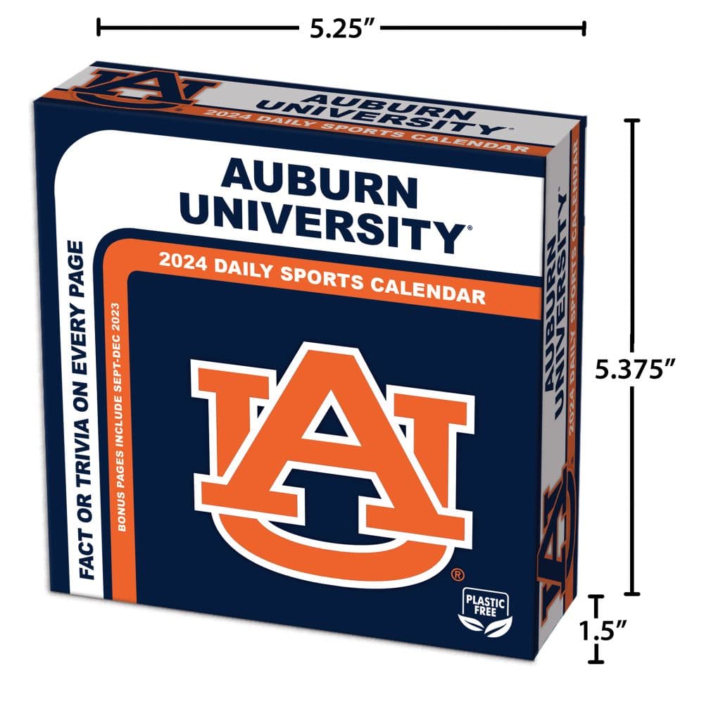 Auburn Tigers 2024 Desk Calendar Sixth Alternate Image width=&quot;1000&quot; height=&quot;1000&quot;