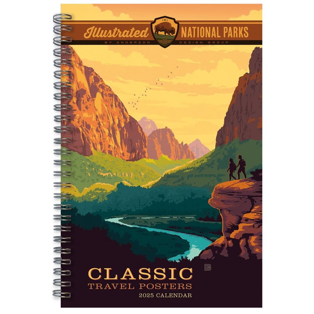 National Parks Classic Posters 2025 Planner Main Product Image width=&quot;1000&quot; height=&quot;1000&quot;
