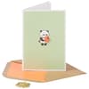 image Panda Holding Heart Anniversary Card 3d