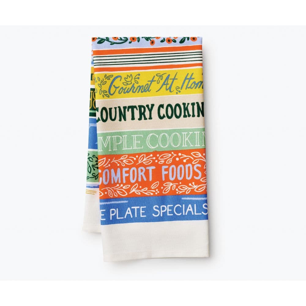 Cookbooks Tea Towel Main Image