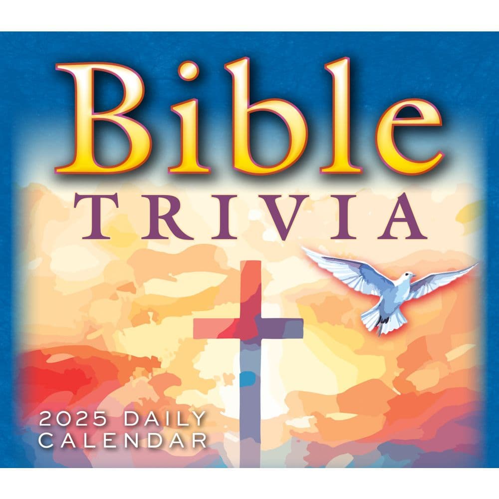 Brain Busting Bible Trivia 2025 Desk Calendar Fifth Alternate Image width=&quot;1000&quot; height=&quot;1000&quot;