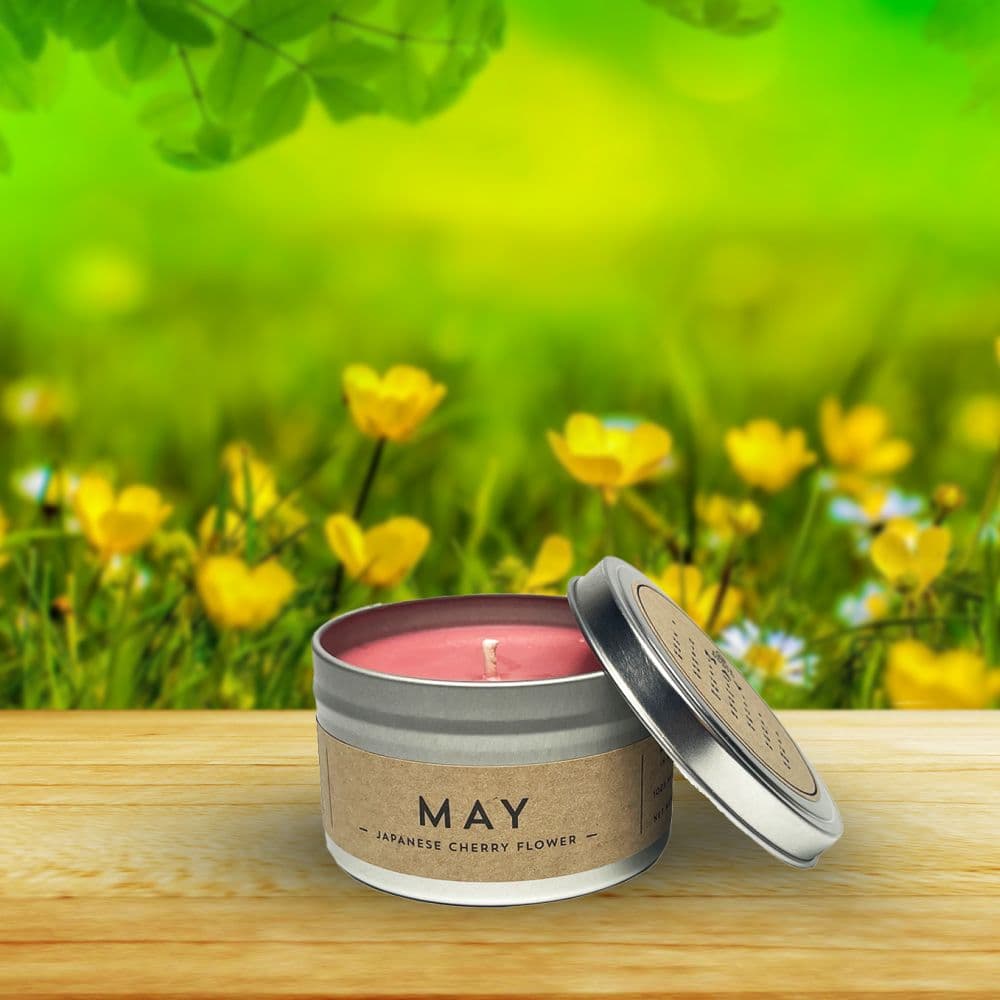May Candle -  Japanese Cherry Flower main image