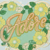image Adore Laser Cut Lettering Anniversary Card close up