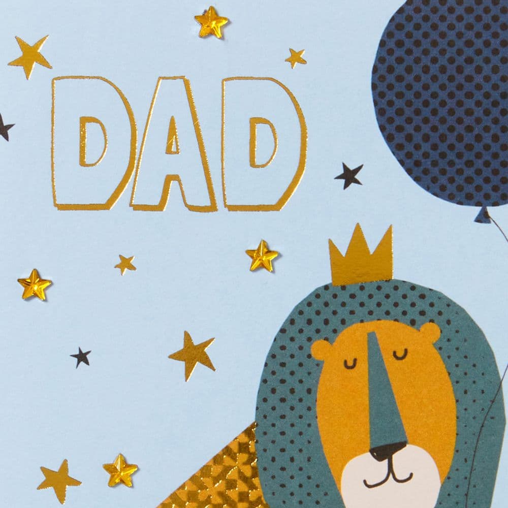 Lion Dad Father&#39;s Day Card Fourth Alternate Image width=&quot;1000&quot; height=&quot;1000&quot;