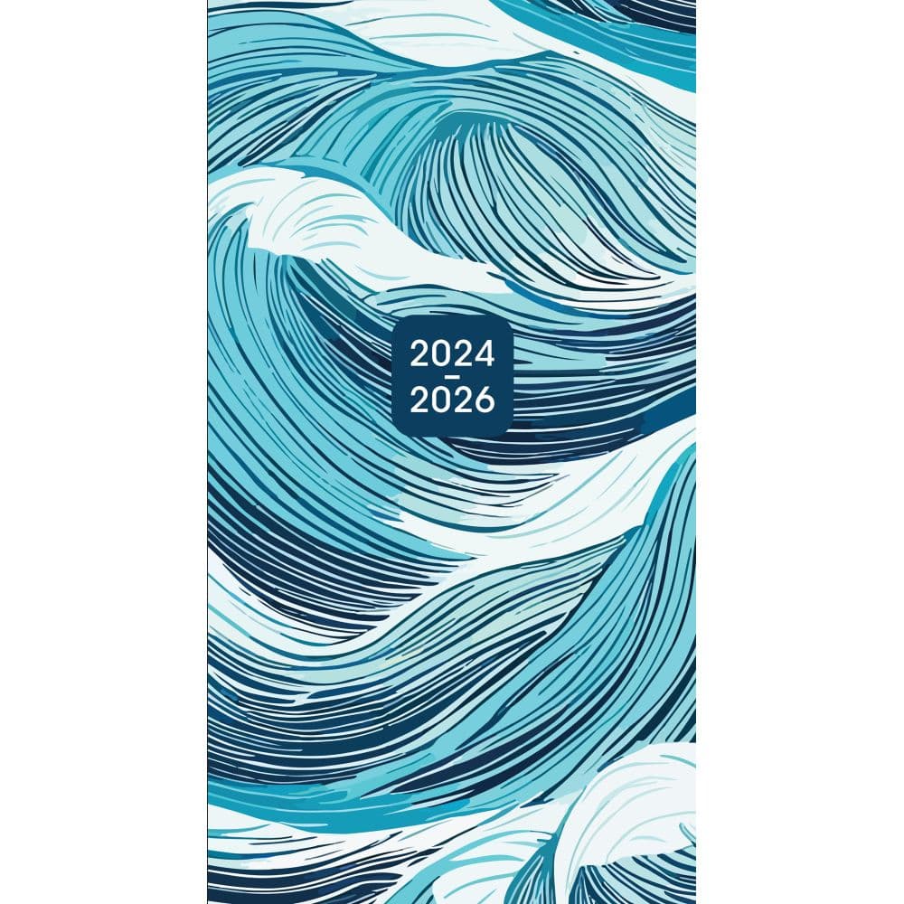 Tidal Pool Checkbook 2025 2-Year Pocket Planner Main Product Image width=&quot;1000&quot; height=&quot;1000&quot;