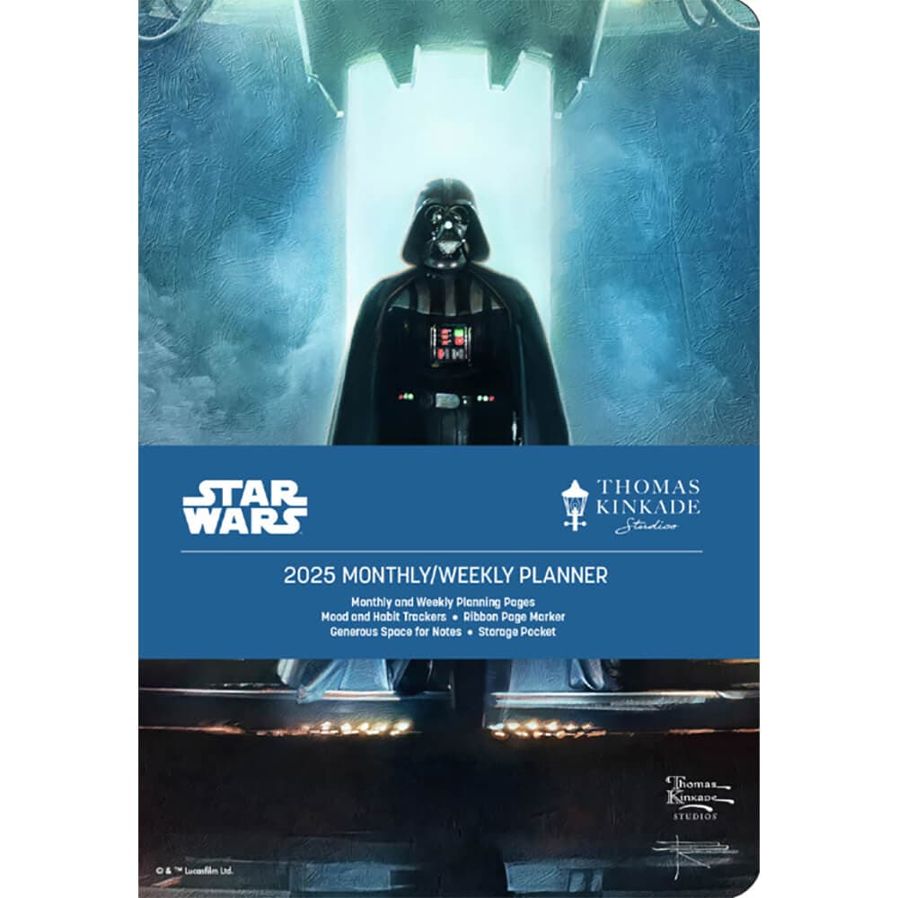 Thomas Kinkade Star Wars 2025 Planner Main Product Image width=&quot;1000&quot; height=&quot;1000&quot;