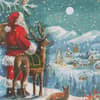 image Santa Overlooking Village 8 Count Boxed Christmas Cards Fourth Alternate Image width=&quot;1000&quot; height=&quot;1000&quot;