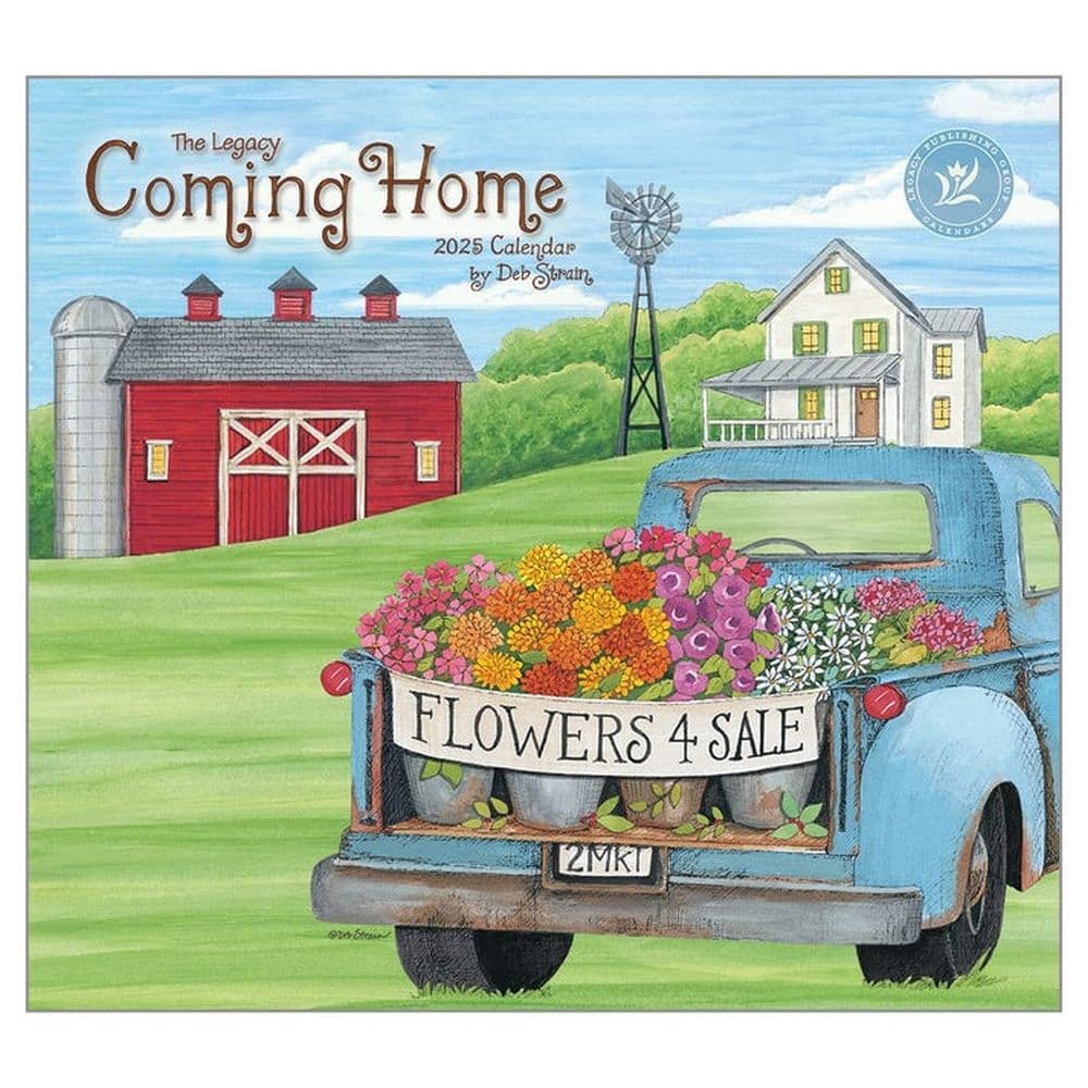 Coming Home by Deb Strain 2025 Wall Calendar Main Product Image width=&quot;1000&quot; height=&quot;1000&quot;