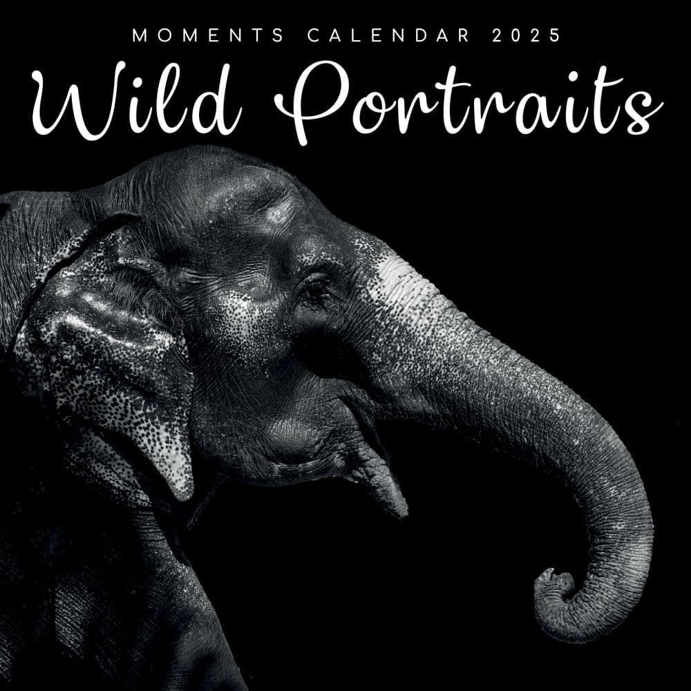 Wild Portraits 2025 Wall Calendar Main Product Image width=&quot;1000&quot; height=&quot;1000&quot;