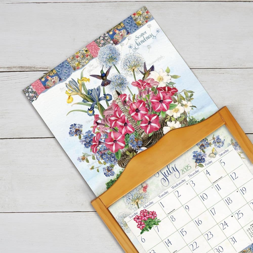 Garden Botanicals by Barbara Anderson 2025 Wall Calendar Fifth Alternate Image width=&quot;1000&quot; height=&quot;1000&quot;