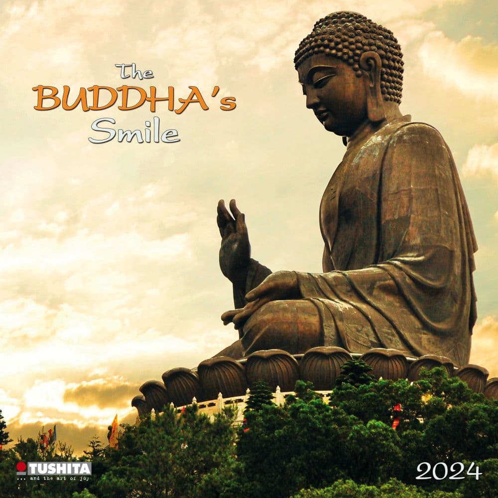 Buddhas Smile 2024 Wall Calendar Main Product Image width=&quot;1000&quot; height=&quot;1000&quot;