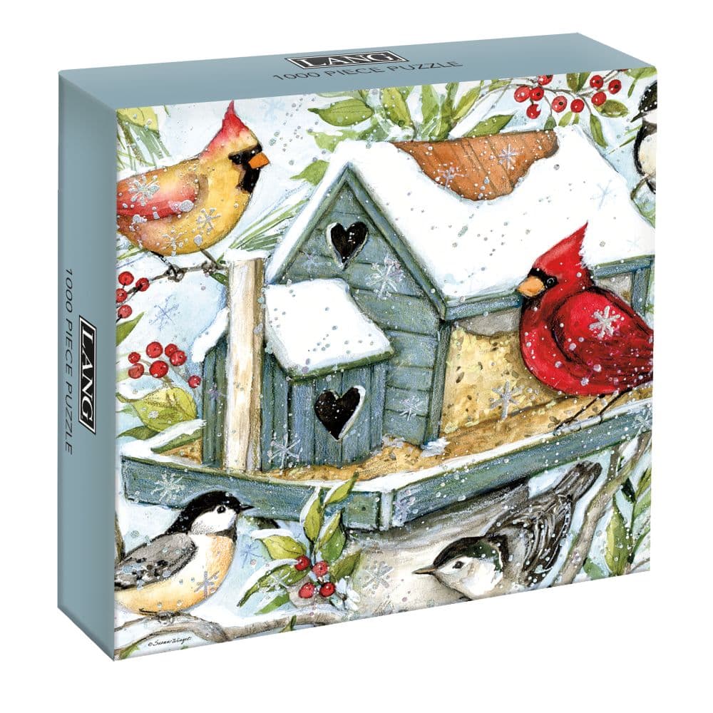 Winter Birds 1000 Piece Luxe Puzzle Main