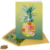 image Flower Pineapple Thank You Card Sixth Alternate Image width=&quot;1000&quot; height=&quot;1000&quot;