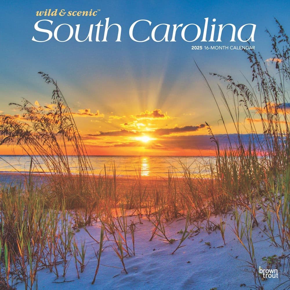 South Carolina Wild and Scenic 2025 Wall Calendar Main Image