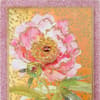 image Peony on Gold Collector's Edition Birthday Card