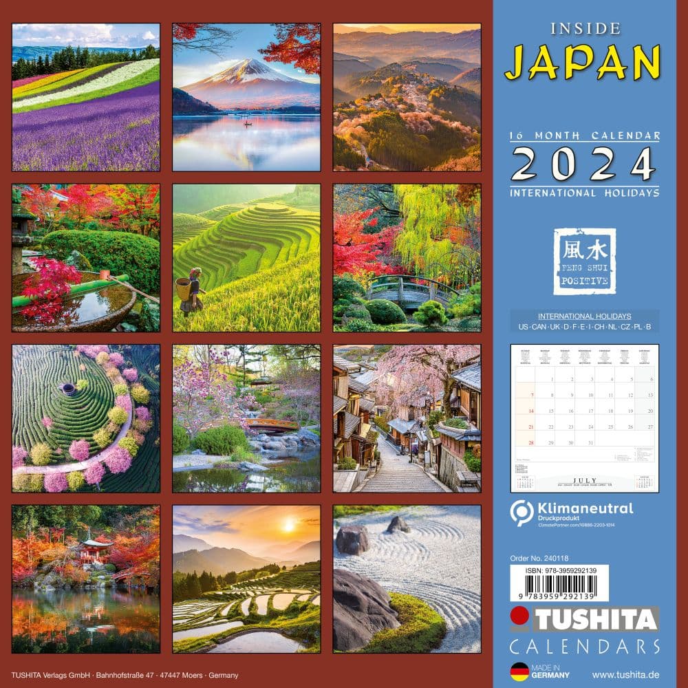 Inside Japan 2024 Wall Calendar First Alternate Image width=&quot;1000&quot; height=&quot;1000&quot;