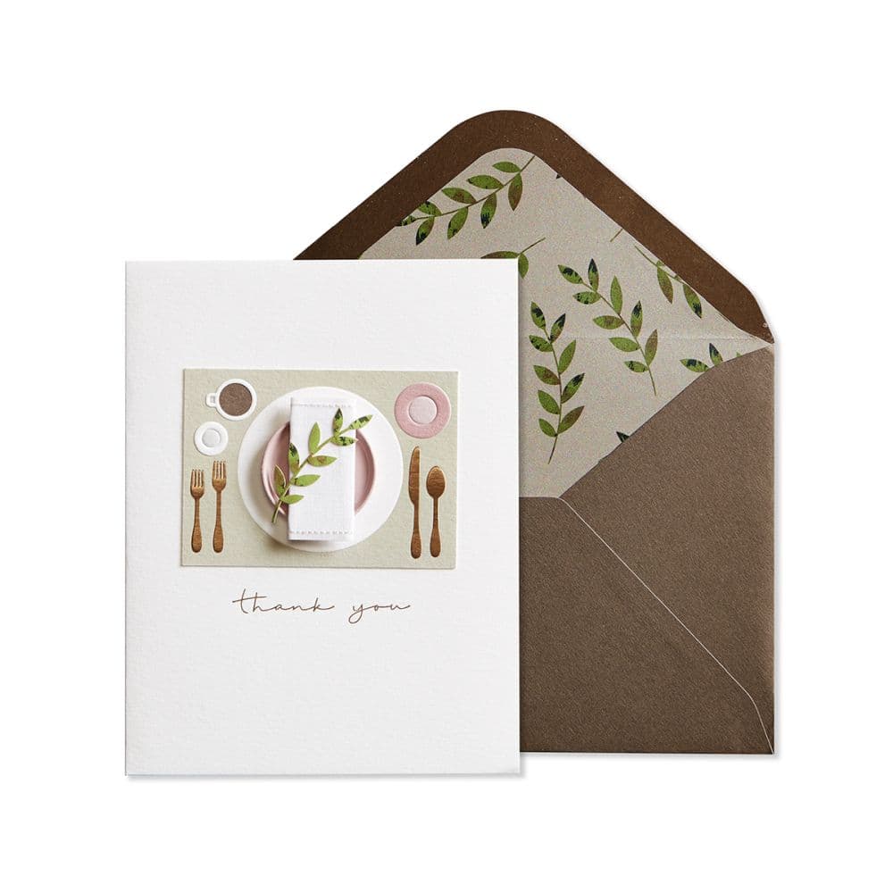Table Setting Thank You Card Main Product Image width=&quot;1000&quot; height=&quot;1000&quot;