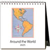 image Around the World 2025 Easel Desk Calendar Main Image