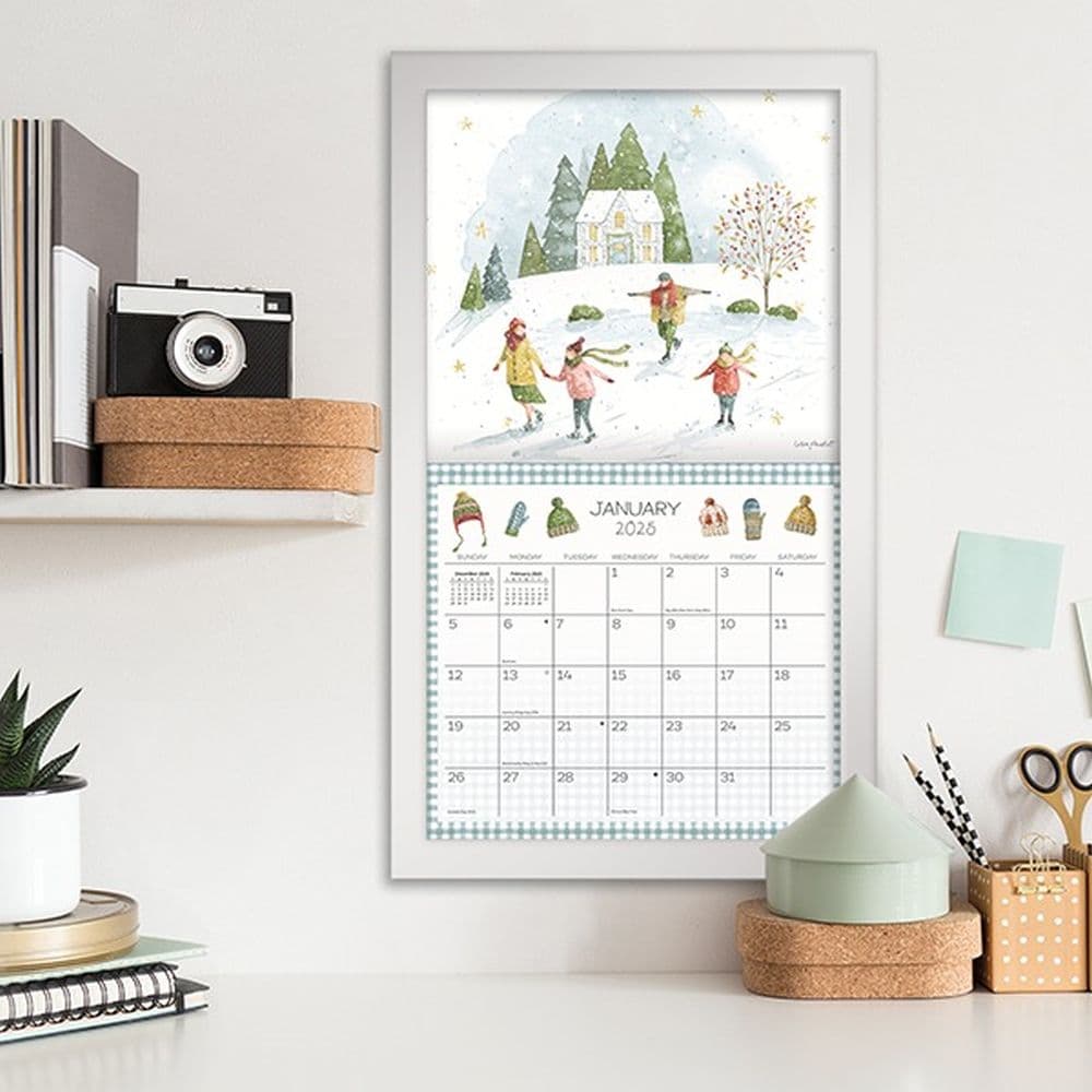 Blissful Moments by Lisa Audit 2025 Wall Calendar Fourth Alternate Image width=&quot;1000&quot; height=&quot;1000&quot;