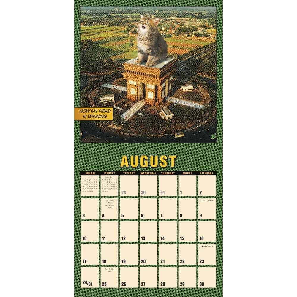 Catzilla 2025 Mini Wall Calendar Second Alternate Image width=&quot;1000&quot; height=&quot;1000&quot;