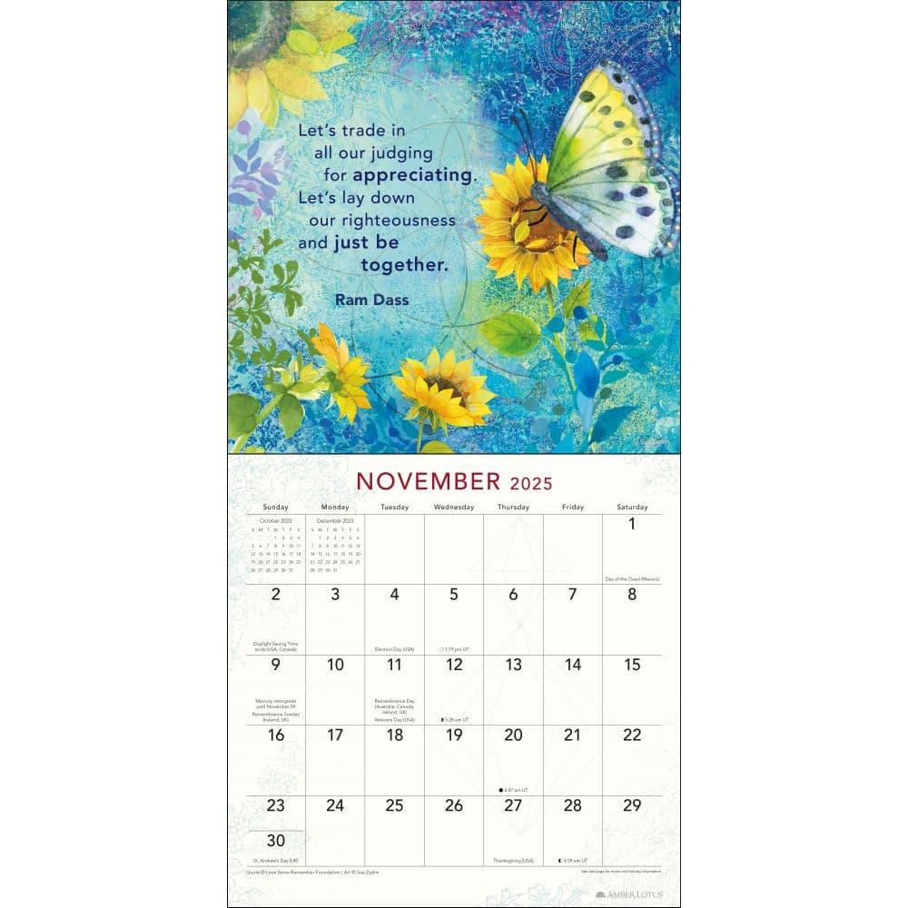 Be Here Now 2025 Wall Calendar Second Alternate Image width=&quot;1000&quot; height=&quot;1000&quot;