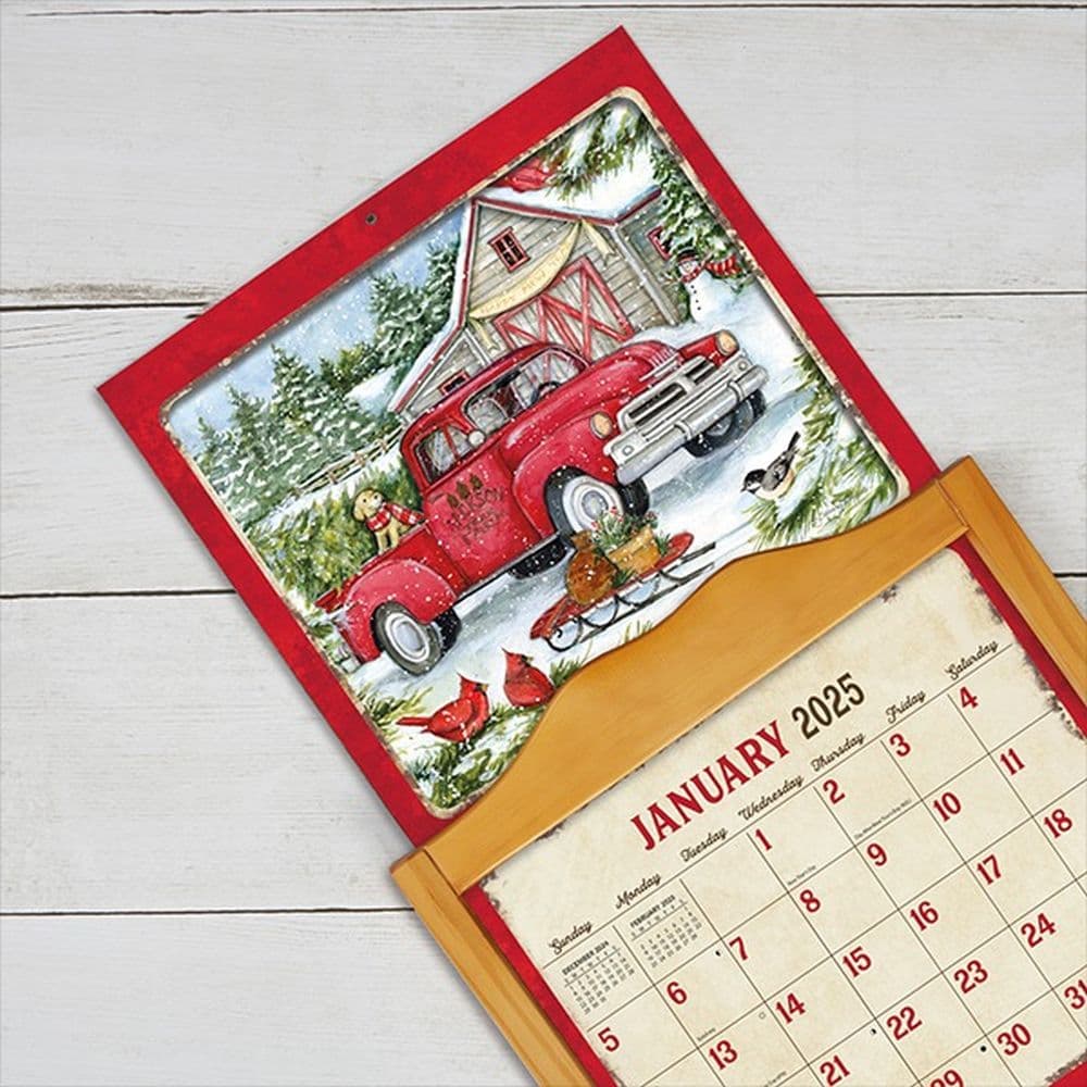 Truckin Along by Susan Winget 2025 Wall Calendar Fifth Alternate Image width=&quot;1000&quot; height=&quot;1000&quot;