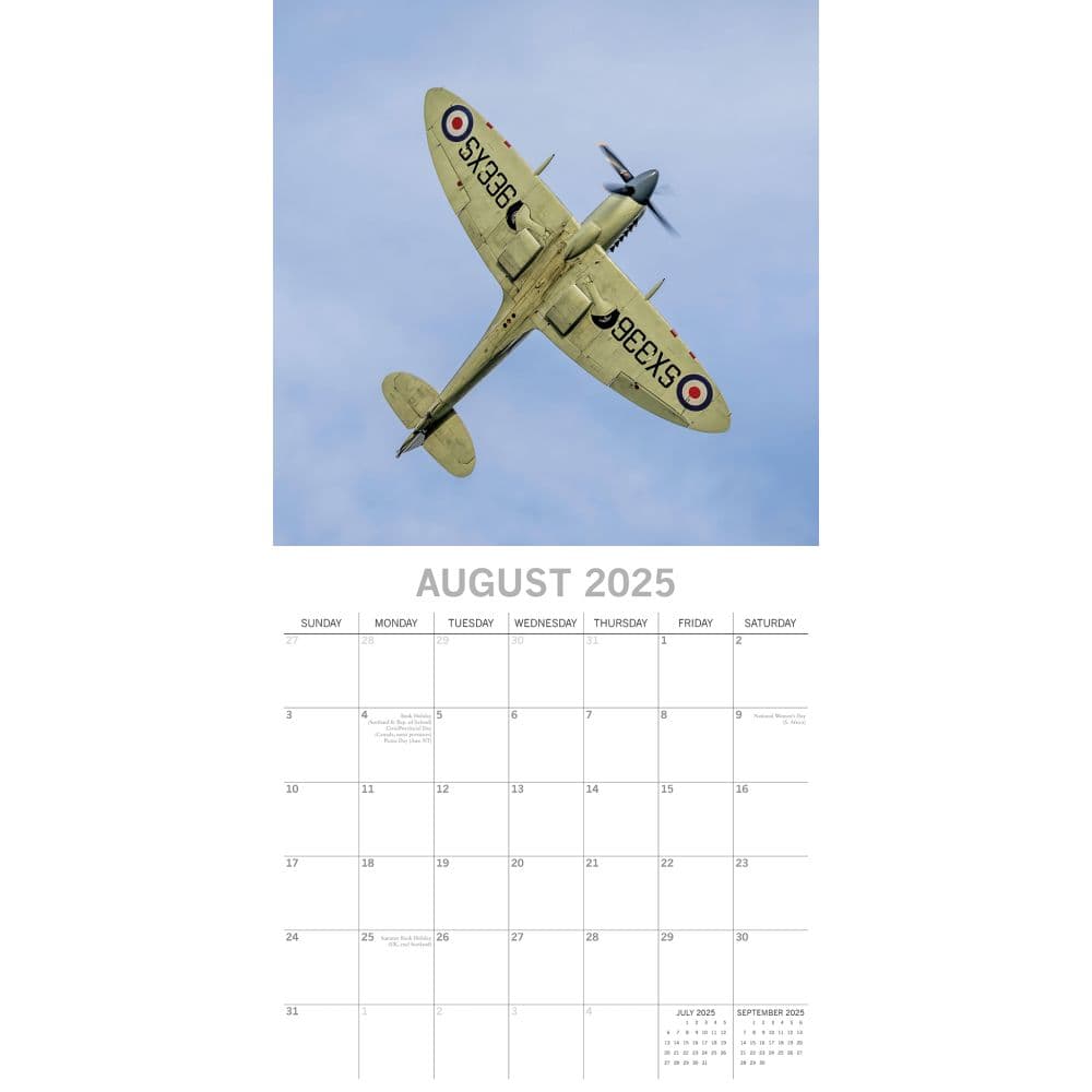 Spitfires 2025 Wall Calendar Third Alternate Image width=&quot;1000&quot; height=&quot;1000&quot;