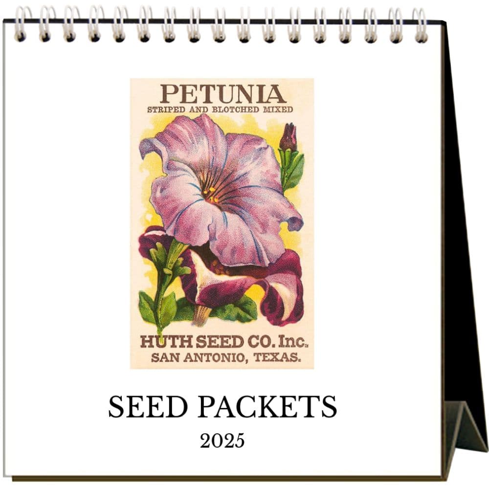 image Seed Packets 2025 Easel Desk Calendar Main Image