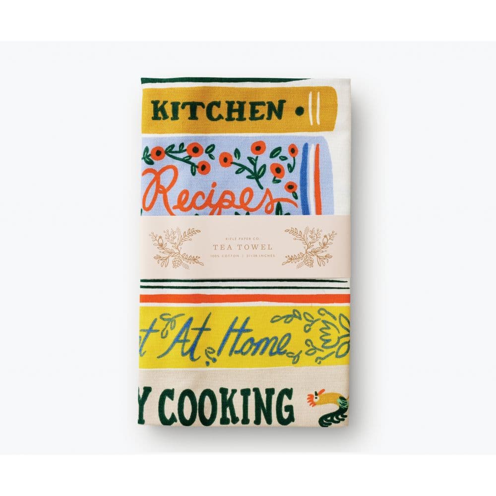 Cookbooks Tea Towel Alternate Image 2