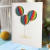 image Birthday Balloons Quilling Birthday Card