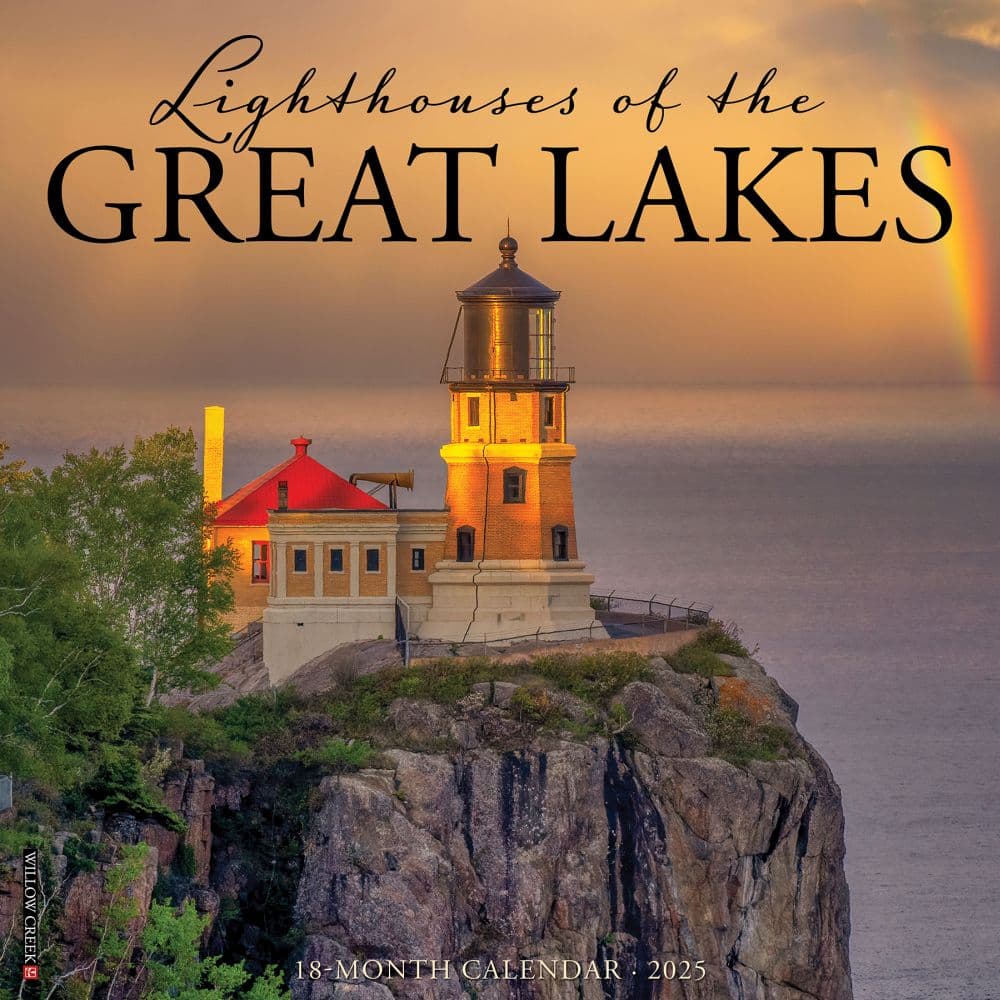 image Lighthouses of the Great Lakes 2025 Wall Calendar Main Image