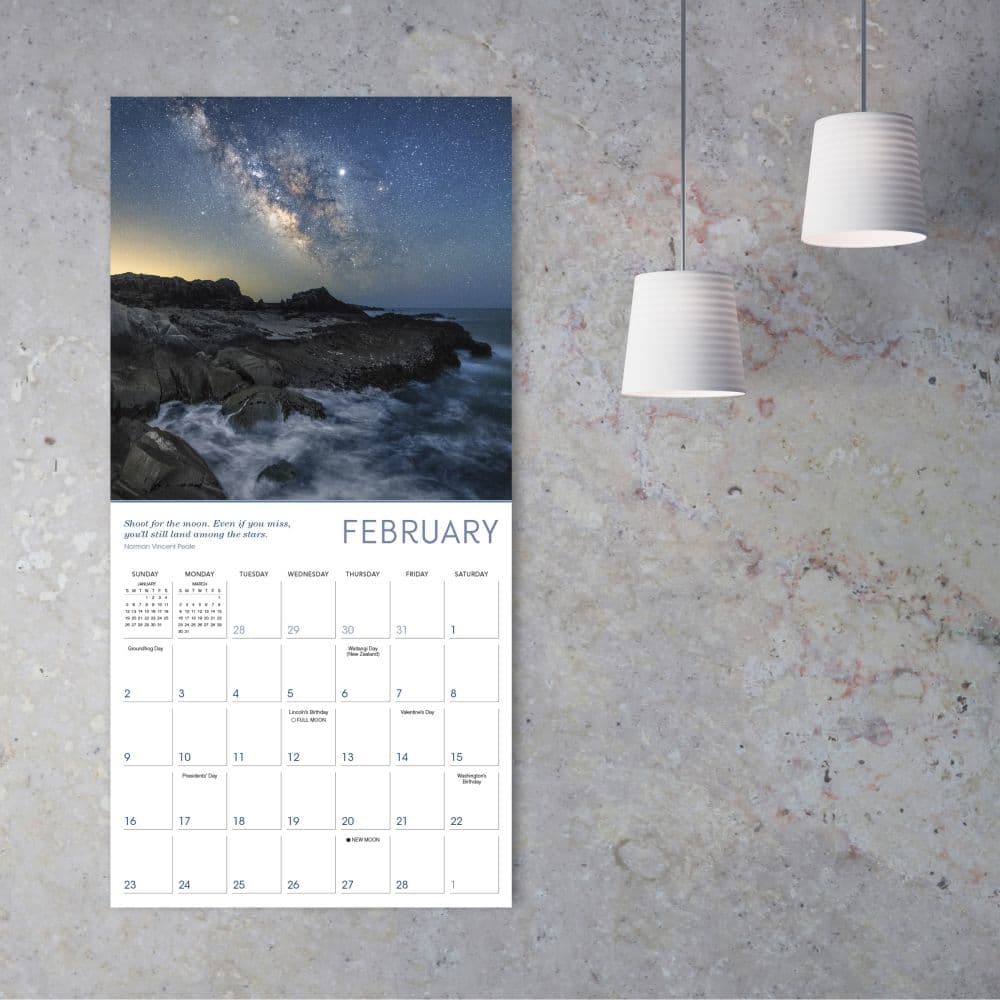 Celestial Skies by Paul Kozal 2025 Wall Calendar Fourth Alternate Image width=&quot;1000&quot; height=&quot;1000&quot;