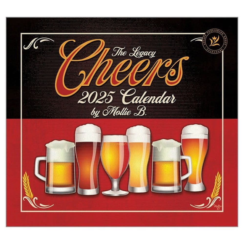Cheers 2025 Wall Calendar Main Product Image width=&quot;1000&quot; height=&quot;1000&quot;