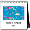 image Outer Space 2025 Easel Desk Calendar Main Image