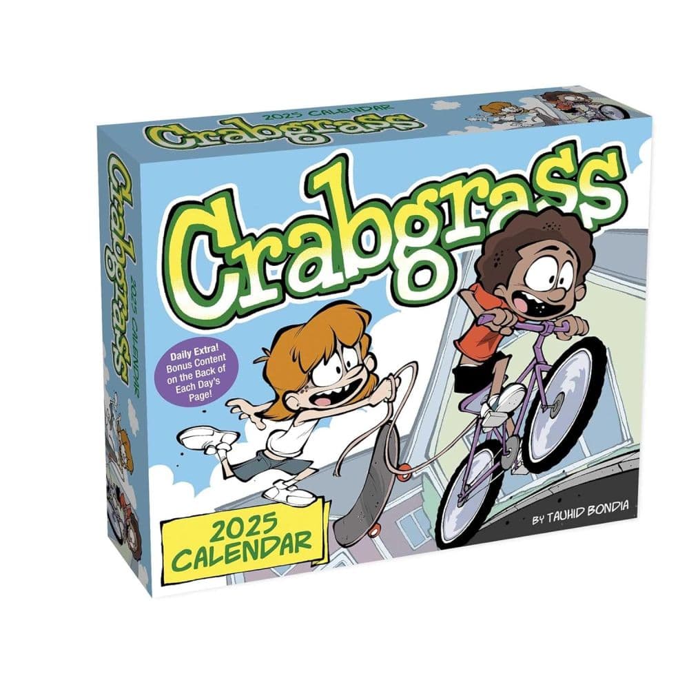 Crabgrass 2025 Desk Calendar Main Product Image width=&quot;1000&quot; height=&quot;1000&quot;