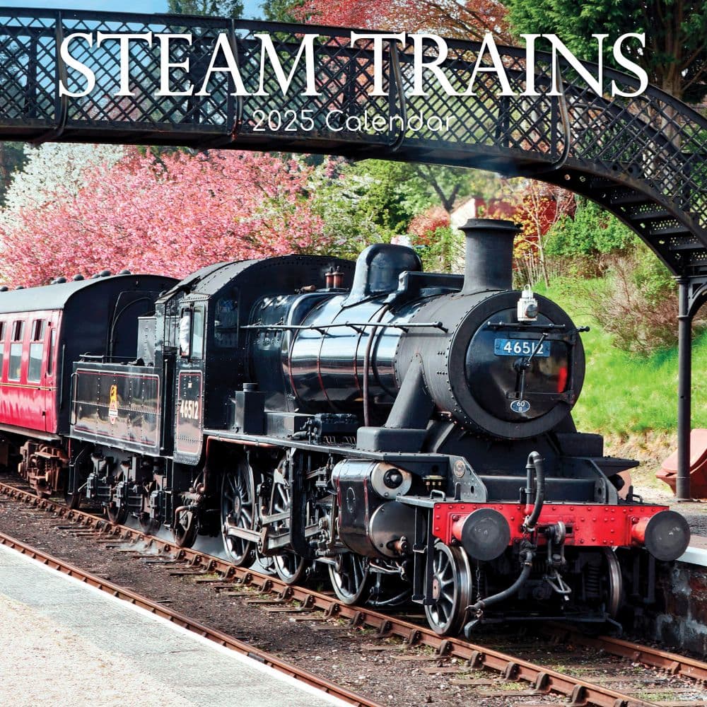 Steam Trains 2025 Wall Calendar Main Product Image width=&quot;1000&quot; height=&quot;1000&quot;
