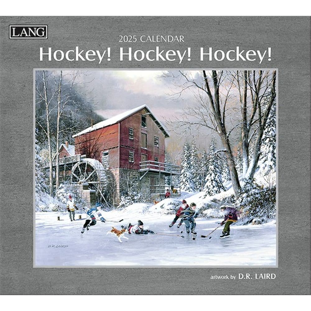 Hockey Hockey Hockey by D.R. Laird 2025 Wall Calendar Main Product Image width=&quot;1000&quot; height=&quot;1000&quot;