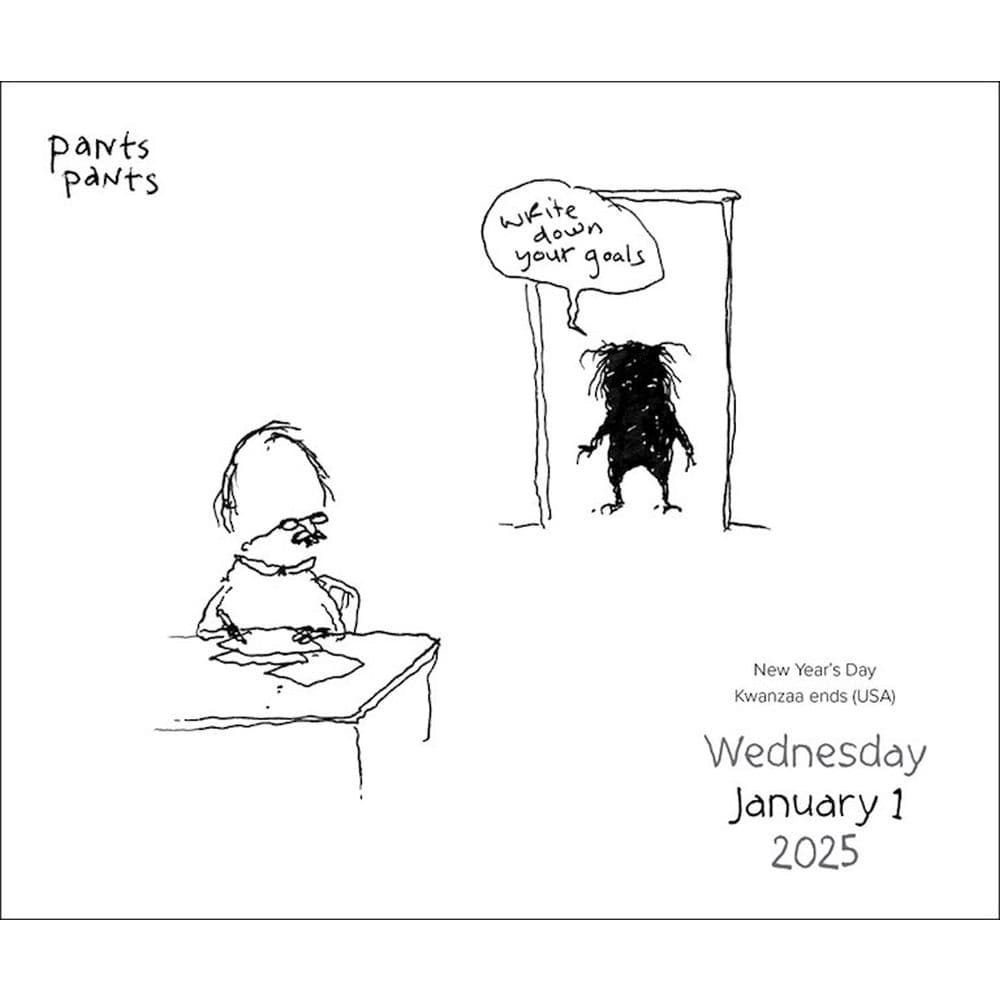Comics from Pants Pants 2025 Desk Calendar First Alternate Image width=&quot;1000&quot; height=&quot;1000&quot;