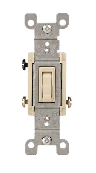 Thumbnail of the Toggle Switch 3-Way 15A 120V in Ivory