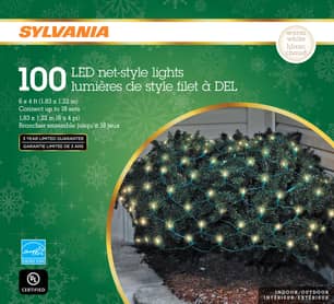 Thumbnail of the SYLVANIA 100 LED FACETED WARM WHITE NET STYLE LIGH