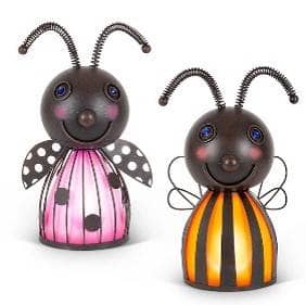 Thumbnail of the Gerson International Decoration Solar Lighted Metal Bugs
