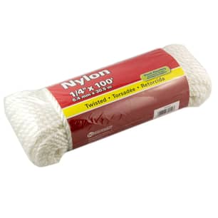 Thumbnail of the 1/4" x 100' TWISTED NYLON ROPE