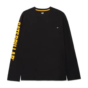 Thumbnail of the Caterpillar® Men's Long Sleeve Tshirt 3D Graphic Logo On Sleeve