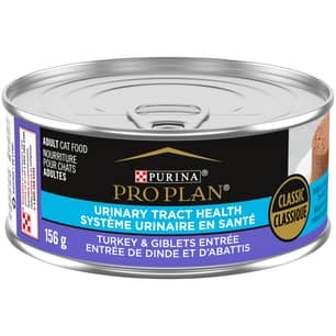 Thumbnail of the Purina® Pro Plan® Urinary Tract Health Turkey & Giblets Entrée Classic Adult Cat Food 156g Can