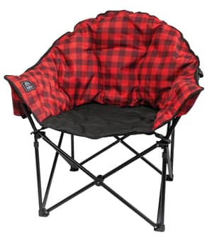 Thumbnail of the KUMA™ Lazy Bear Chair - Red/Black Plaid