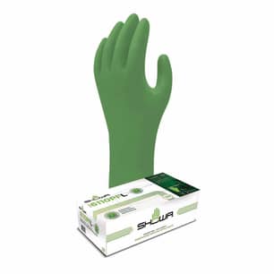 Thumbnail of the Showa® X-Large 4Mm Green-Dex Biodegradable Nitrile Gloves