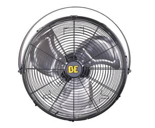 Thumbnail of the BE or Comfort Zone High-Velocity Industrial 2-Speed 18" Wall Mount Fan with Aluminum Blades and Adjustable Tilt