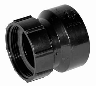 Thumbnail of the 1 1/2" ABS DWV SWIVEL NUT (SINK ADAPTER)- ABS PIPE TO TRAY PLUG HUB