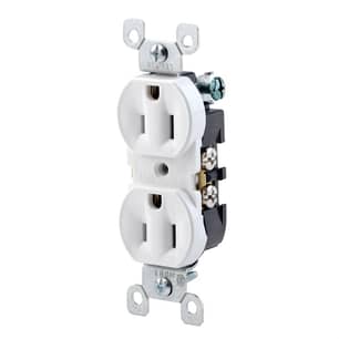 Thumbnail of the Duplex Receptacle 15 Amp 125 Volt in White