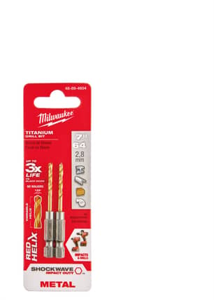 Thumbnail of the Milwaukee 7/64 in. SHOCKWAVE™ RED HELIX™ Impact Drill Bits